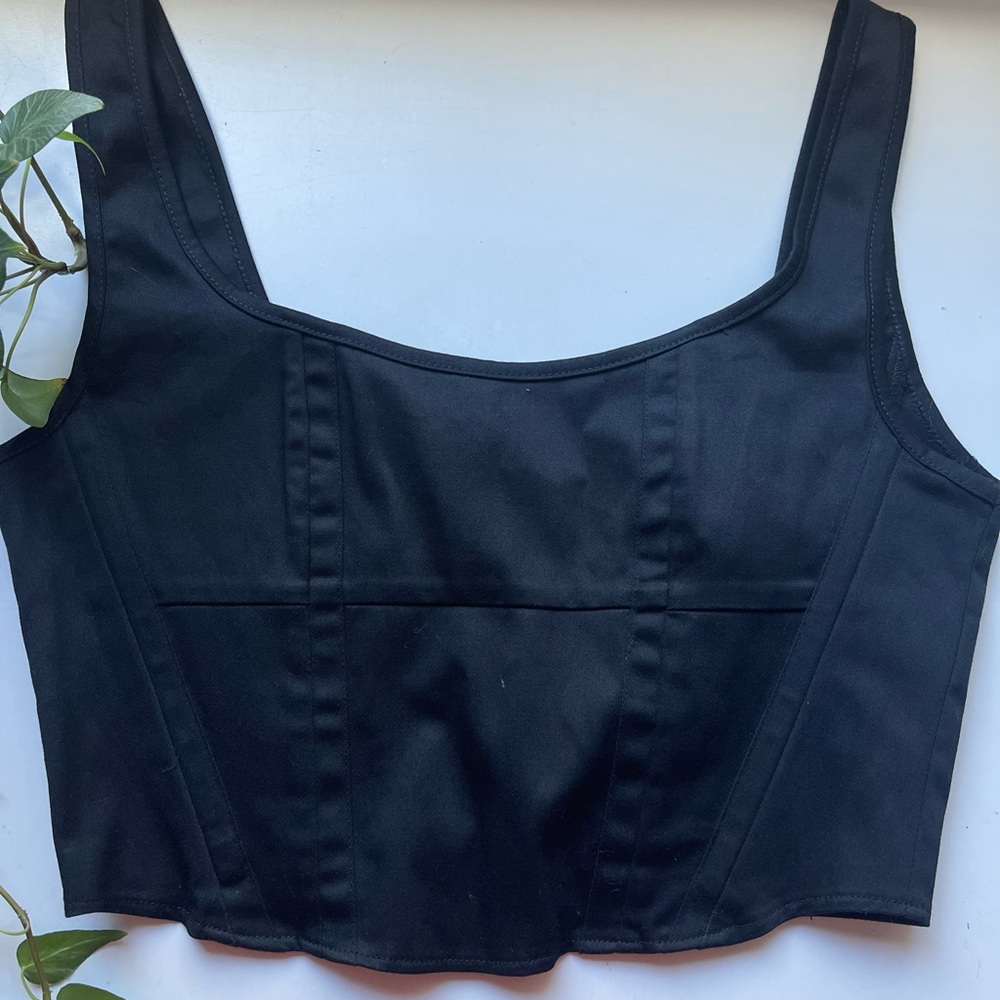 Topshop Corset Tank Top - Size 2